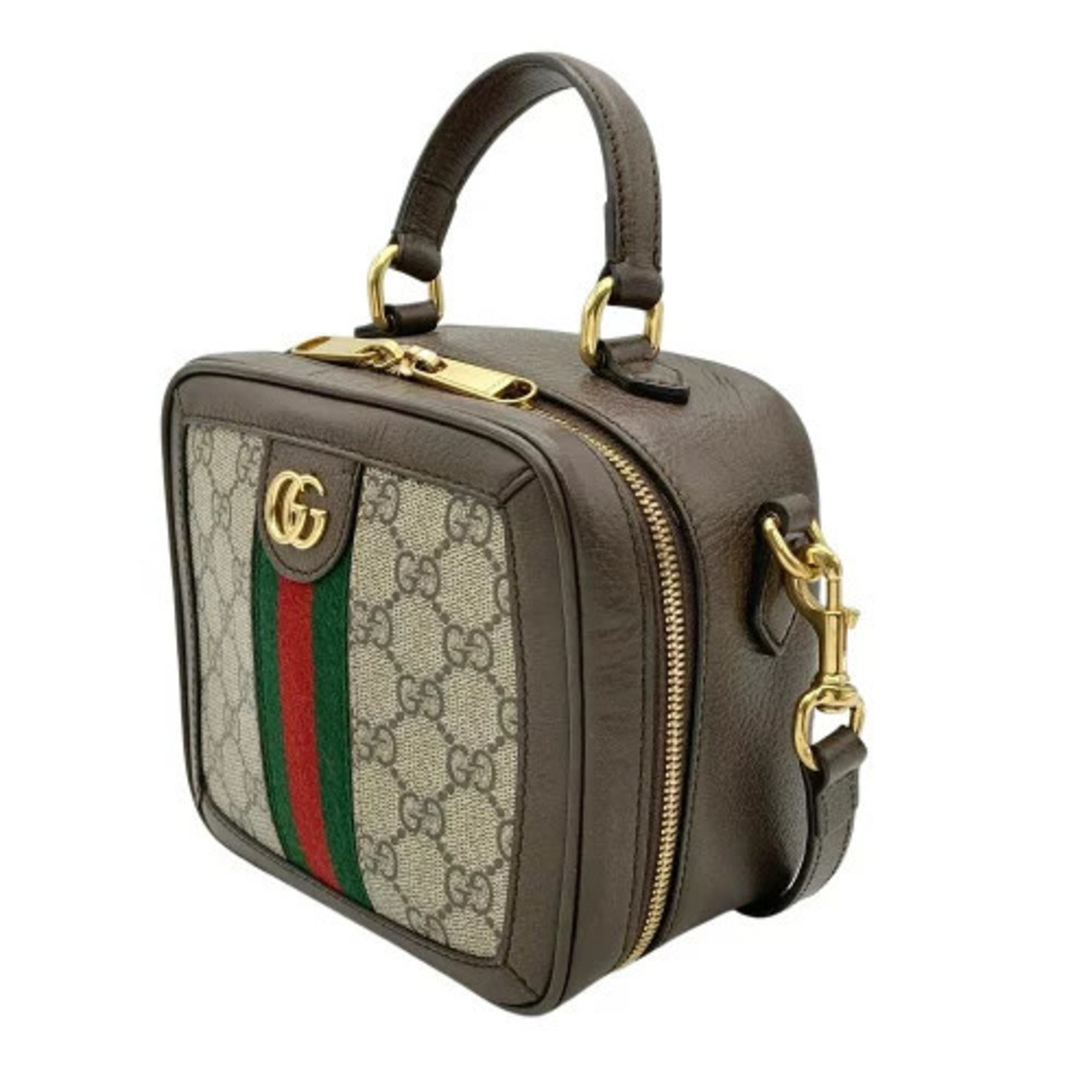 Gucci Ophidia GG shoulder bag canvas Handbag beige Supreme Tan